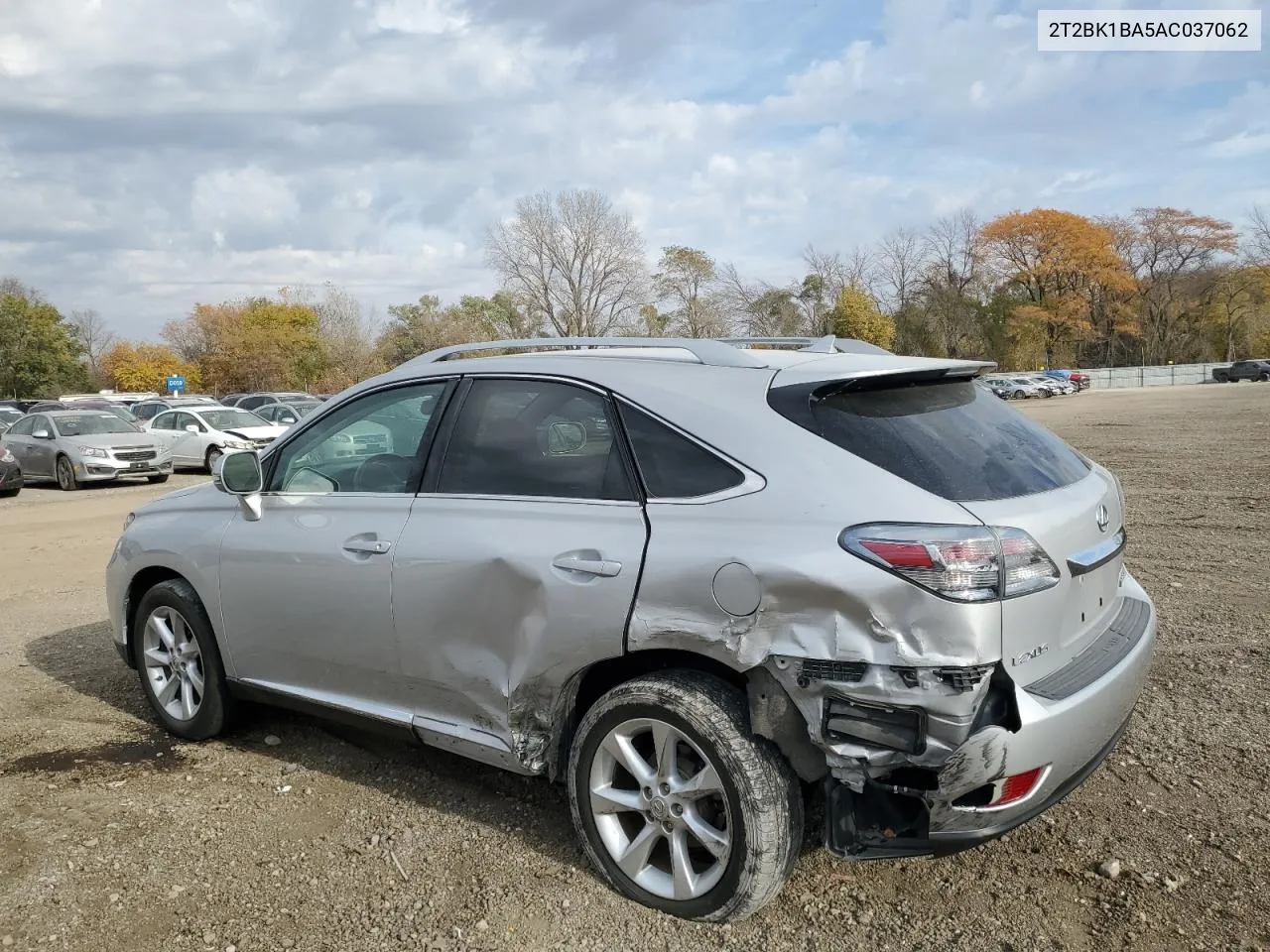 2010 Lexus Rx 350 VIN: 2T2BK1BA5AC037062 Lot: 78205604