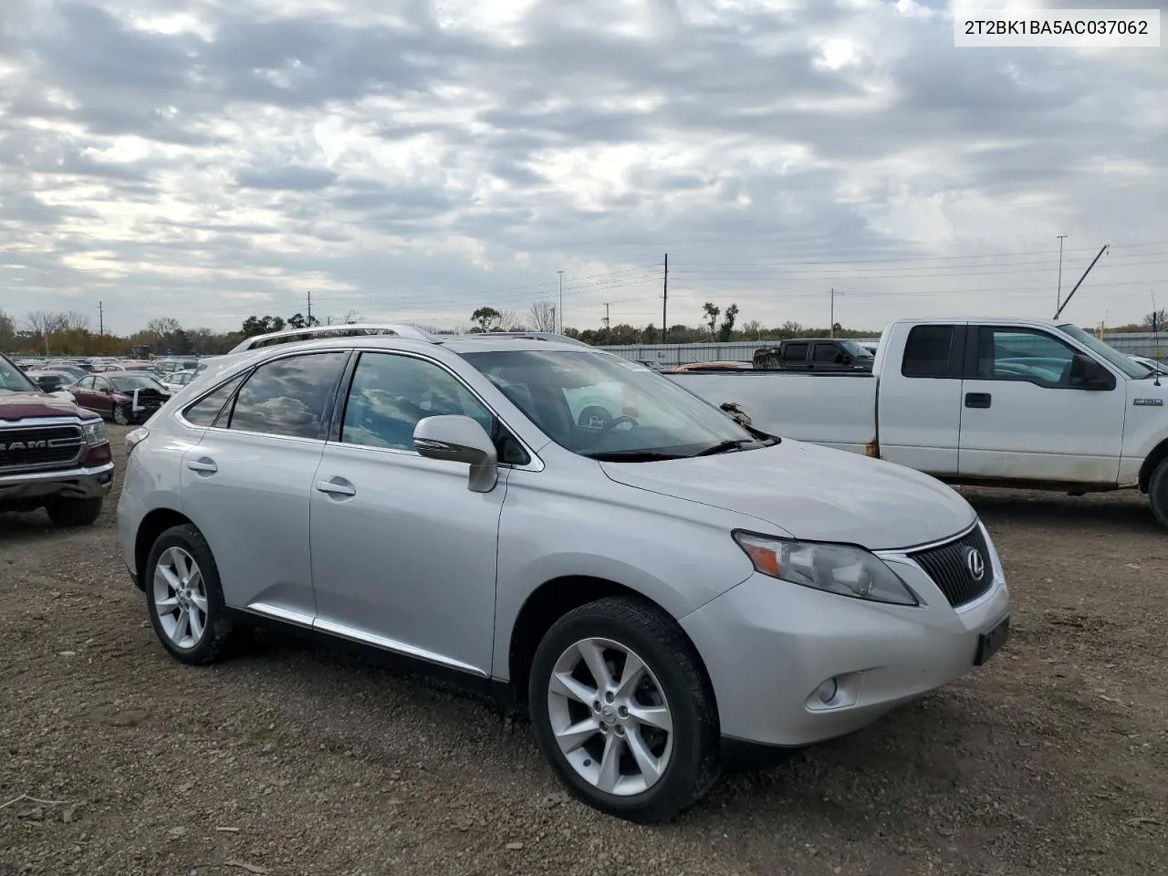 2010 Lexus Rx 350 VIN: 2T2BK1BA5AC037062 Lot: 78205604