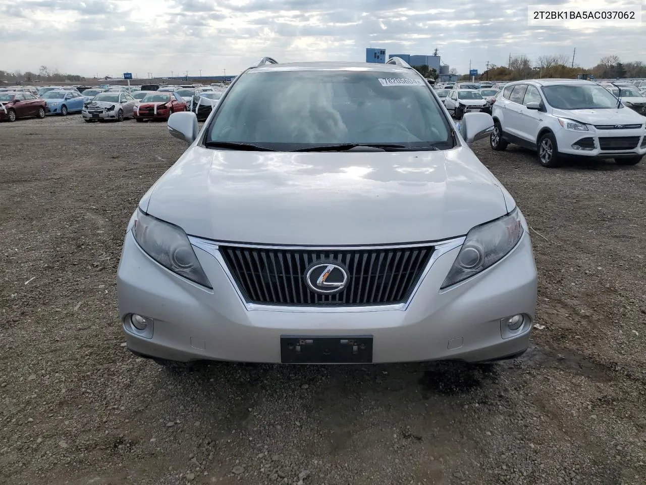 2010 Lexus Rx 350 VIN: 2T2BK1BA5AC037062 Lot: 78205604