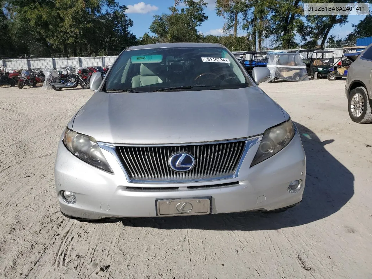 2010 Lexus Rx 450H VIN: JTJZB1BA8A2401411 Lot: 79140734