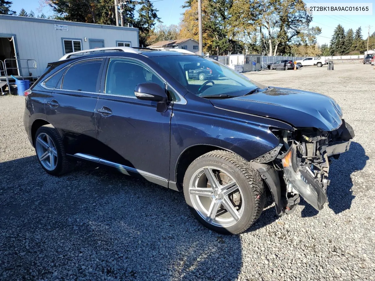 2010 Lexus Rx 350 VIN: 2T2BK1BA9AC016165 Lot: 79839274