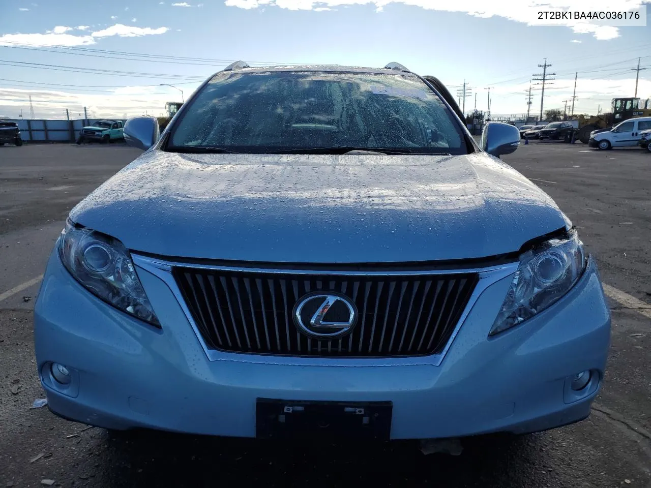 2010 Lexus Rx 350 VIN: 2T2BK1BA4AC036176 Lot: 80127484