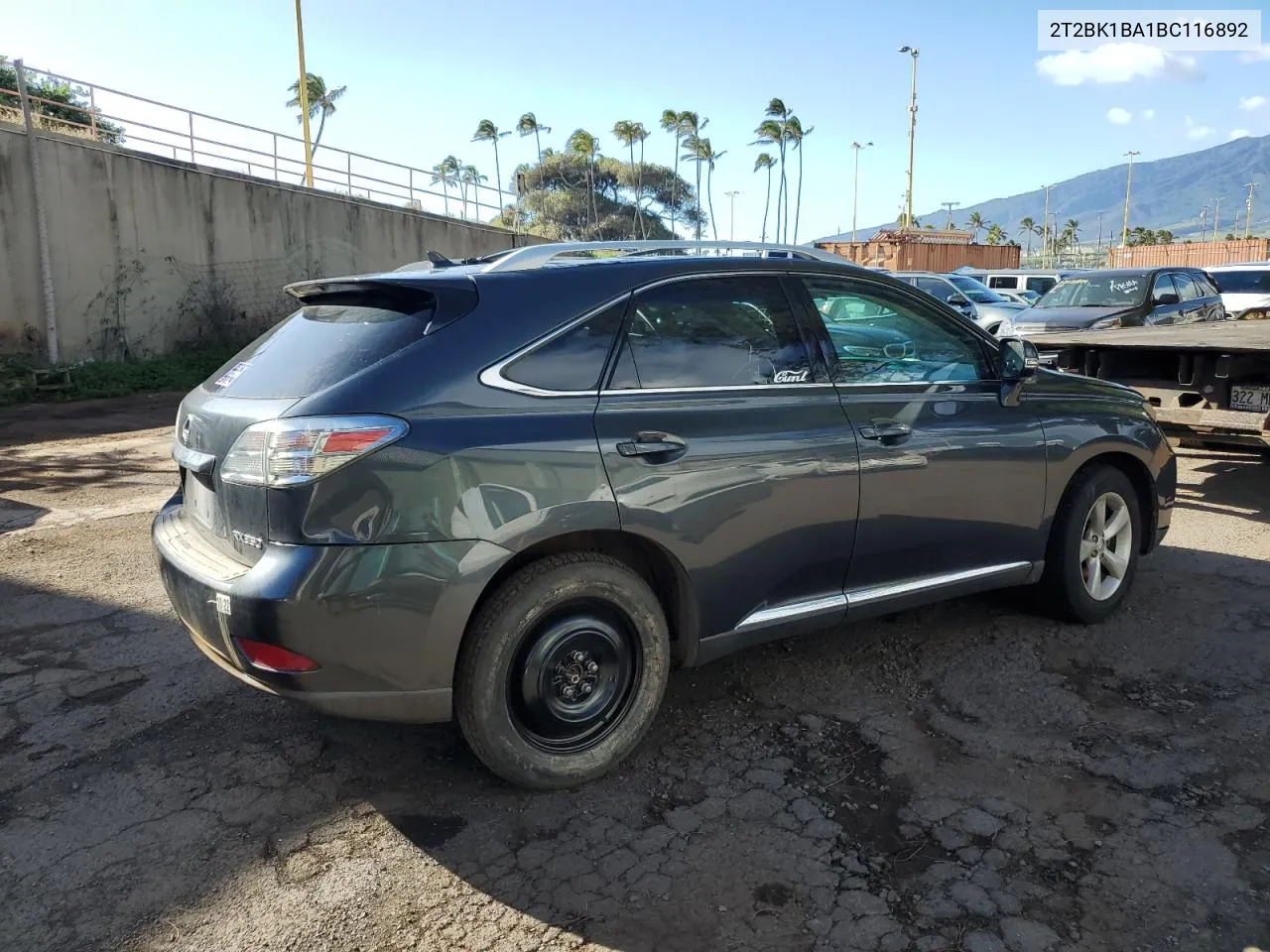 2T2BK1BA1BC116892 2011 Lexus Rx 350