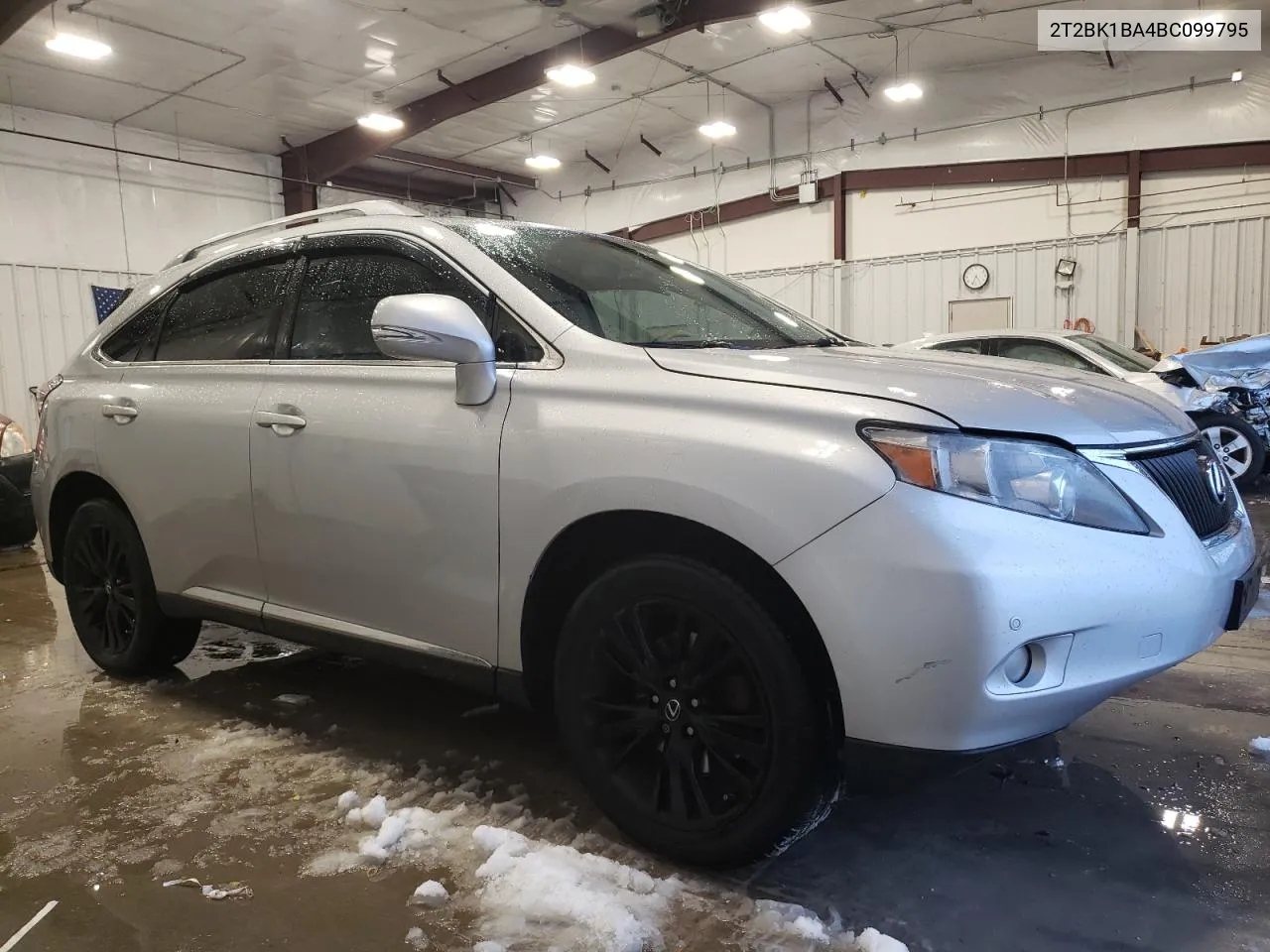 2011 Lexus Rx 350 VIN: 2T2BK1BA4BC099795 Lot: 39609024