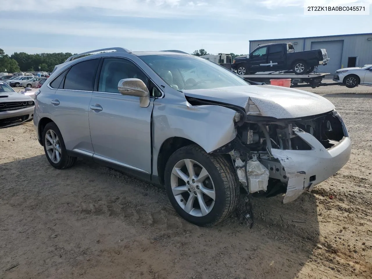 2011 Lexus Rx 350 VIN: 2T2ZK1BA0BC045571 Lot: 56461234