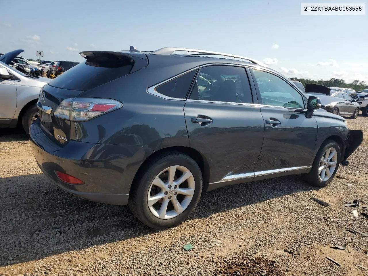 2011 Lexus Rx 350 VIN: 2T2ZK1BA4BC063555 Lot: 57450604