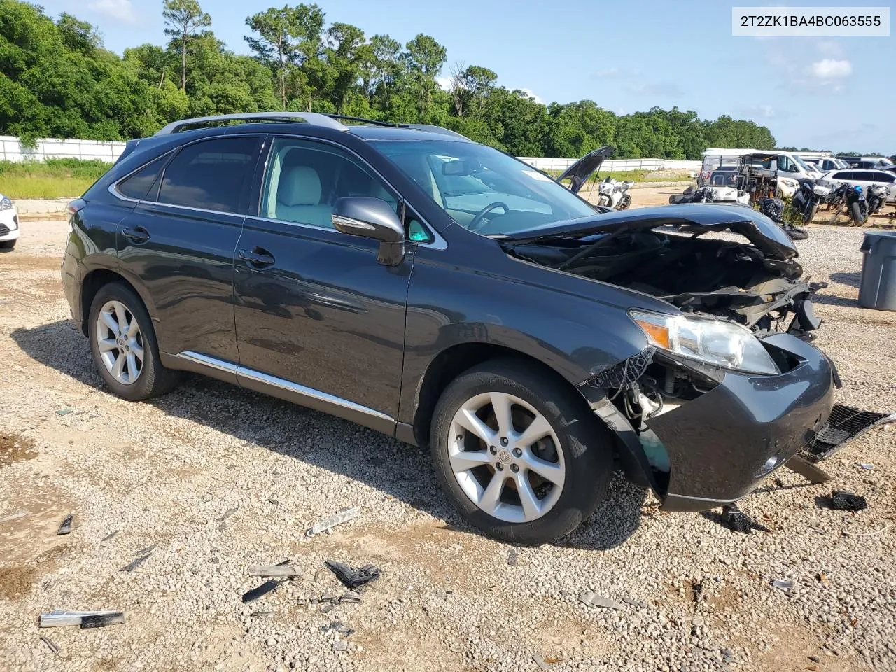 2011 Lexus Rx 350 VIN: 2T2ZK1BA4BC063555 Lot: 57450604