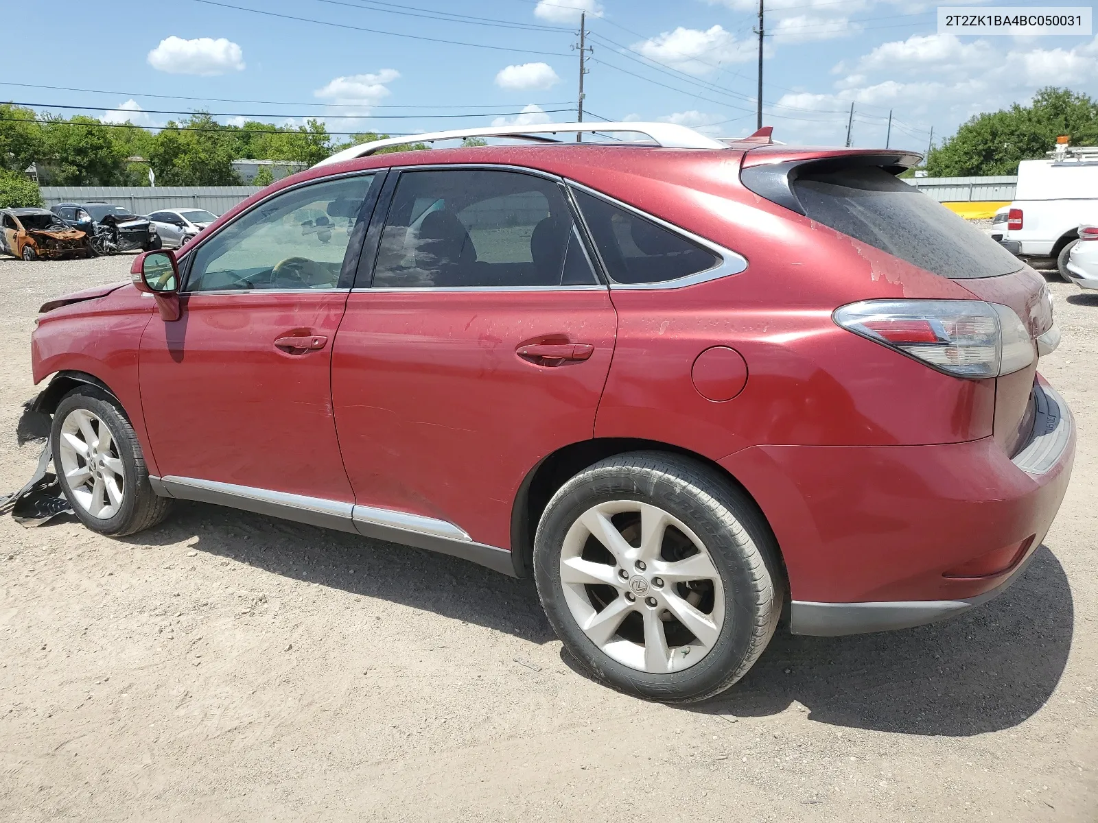 2011 Lexus Rx 350 VIN: 2T2ZK1BA4BC050031 Lot: 60944764