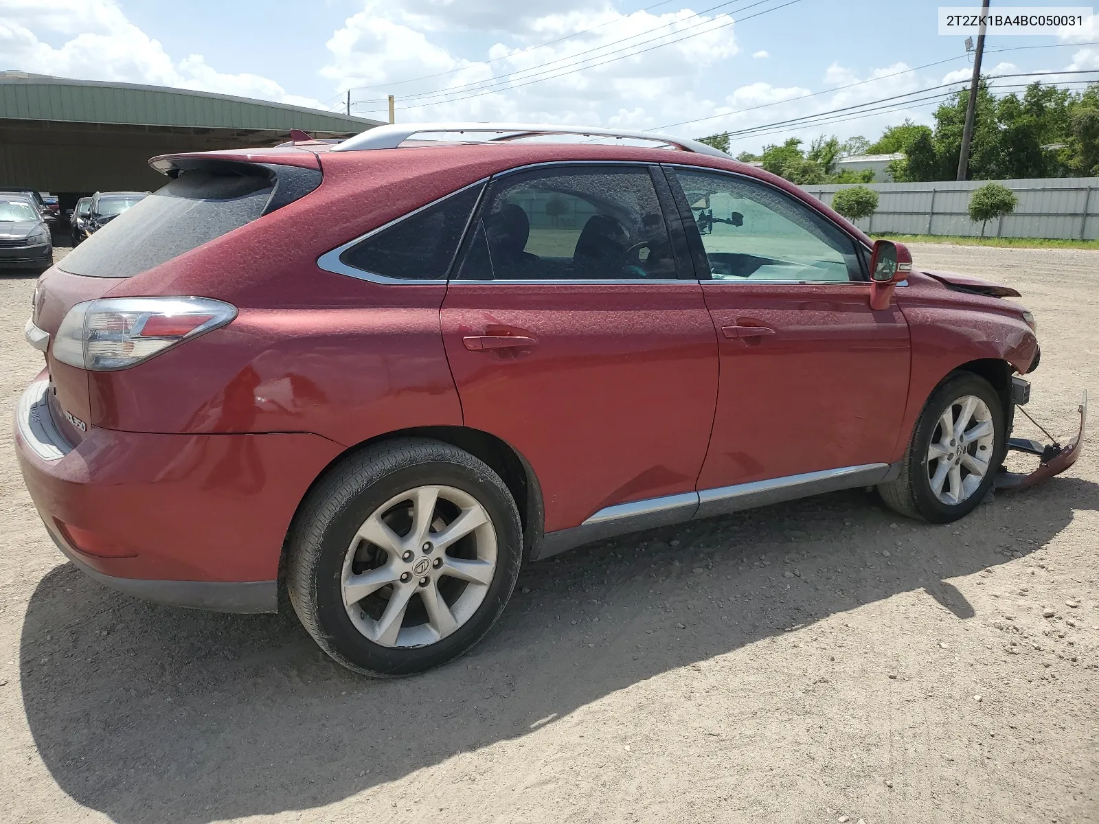 2011 Lexus Rx 350 VIN: 2T2ZK1BA4BC050031 Lot: 60944764