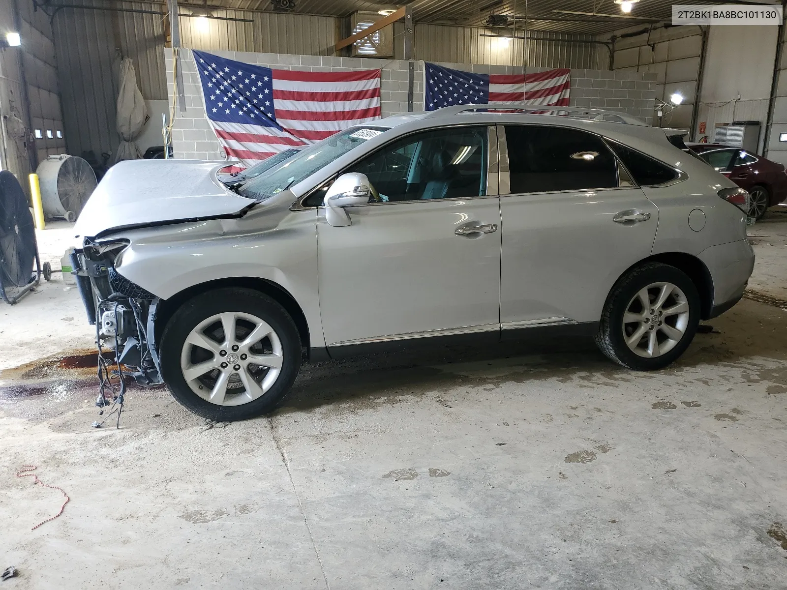 2011 Lexus Rx 350 VIN: 2T2BK1BA8BC101130 Lot: 63532904