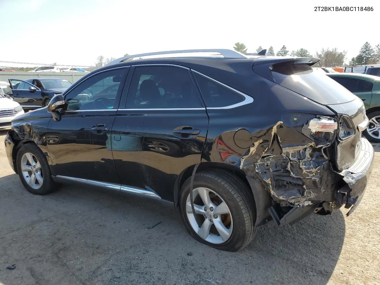 2011 Lexus Rx 350 VIN: 2T2BK1BA0BC118486 Lot: 63597074