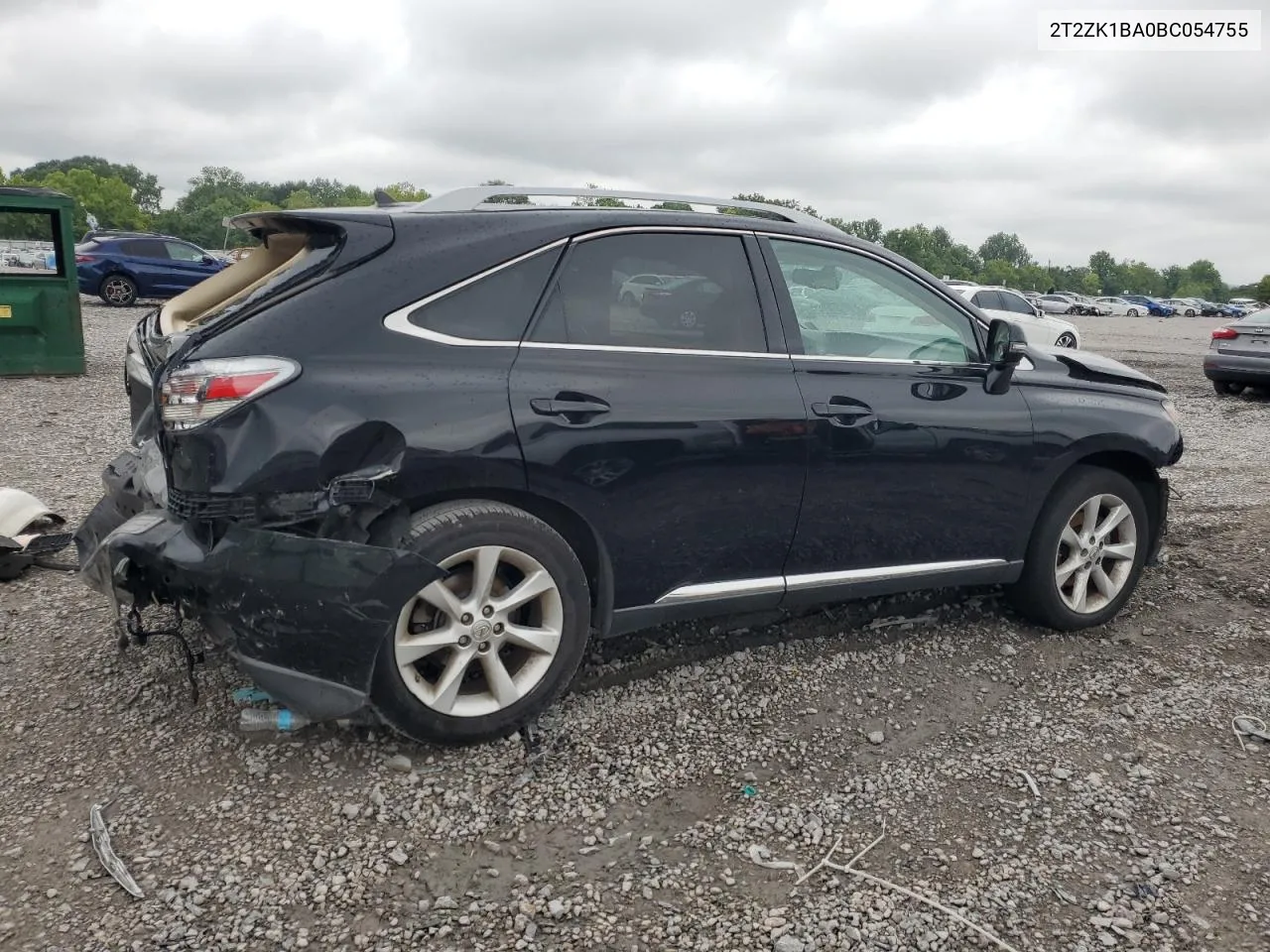 2011 Lexus Rx 350 VIN: 2T2ZK1BA0BC054755 Lot: 63718564