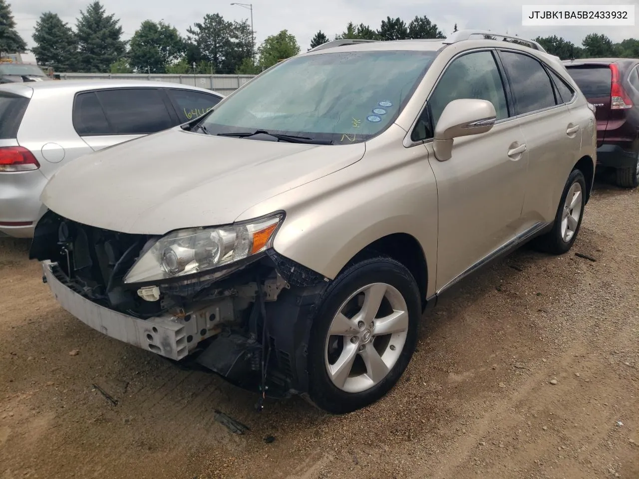 2011 Lexus Rx 350 VIN: JTJBK1BA5B2433932 Lot: 64392914