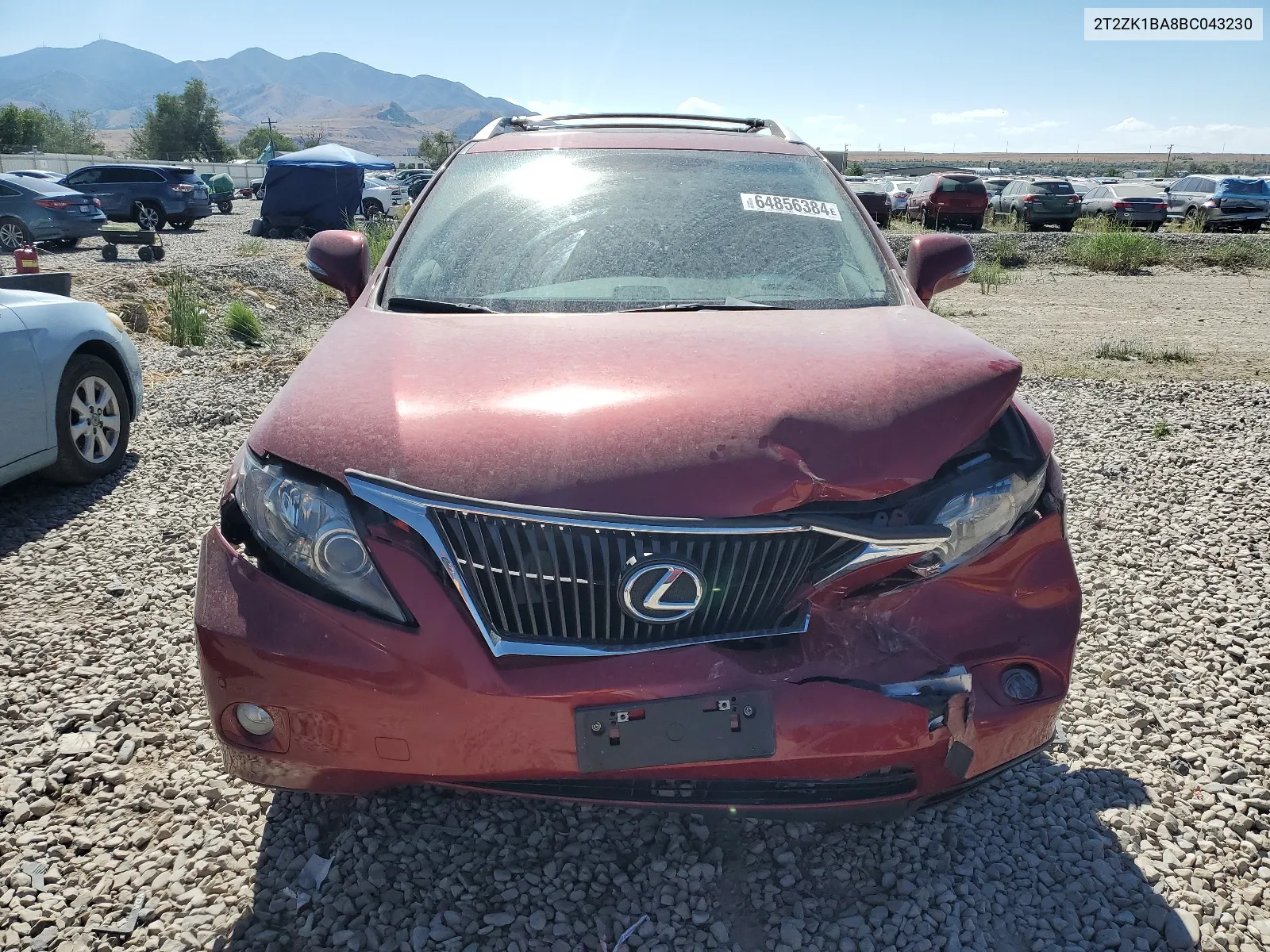 2T2ZK1BA8BC043230 2011 Lexus Rx 350