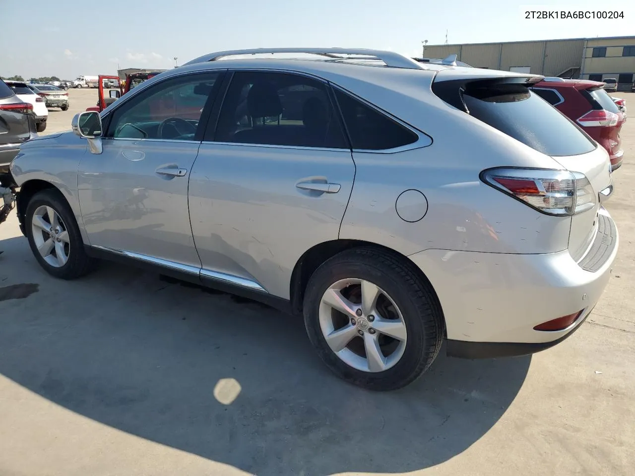 2011 Lexus Rx 350 VIN: 2T2BK1BA6BC100204 Lot: 65806824