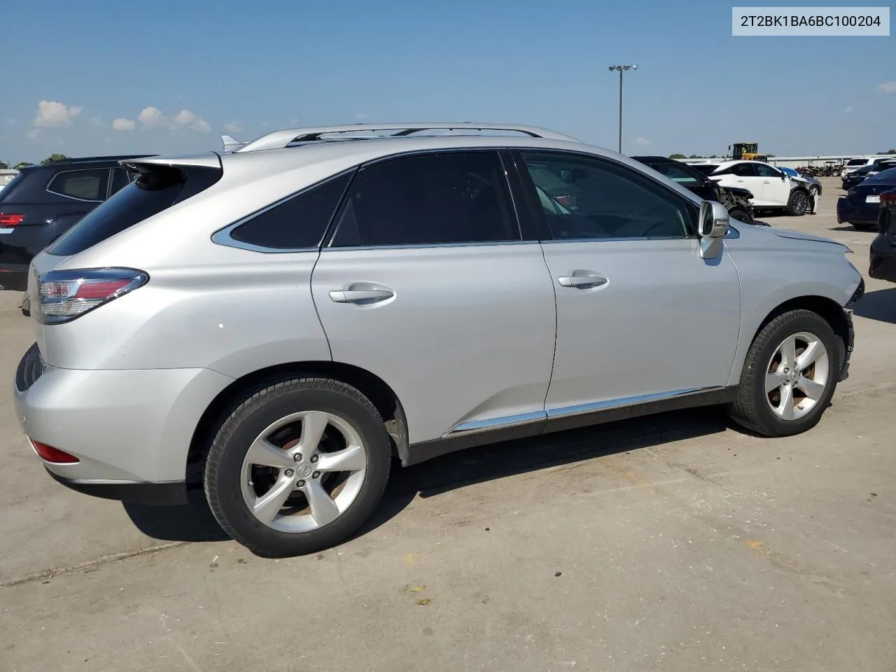 2T2BK1BA6BC100204 2011 Lexus Rx 350