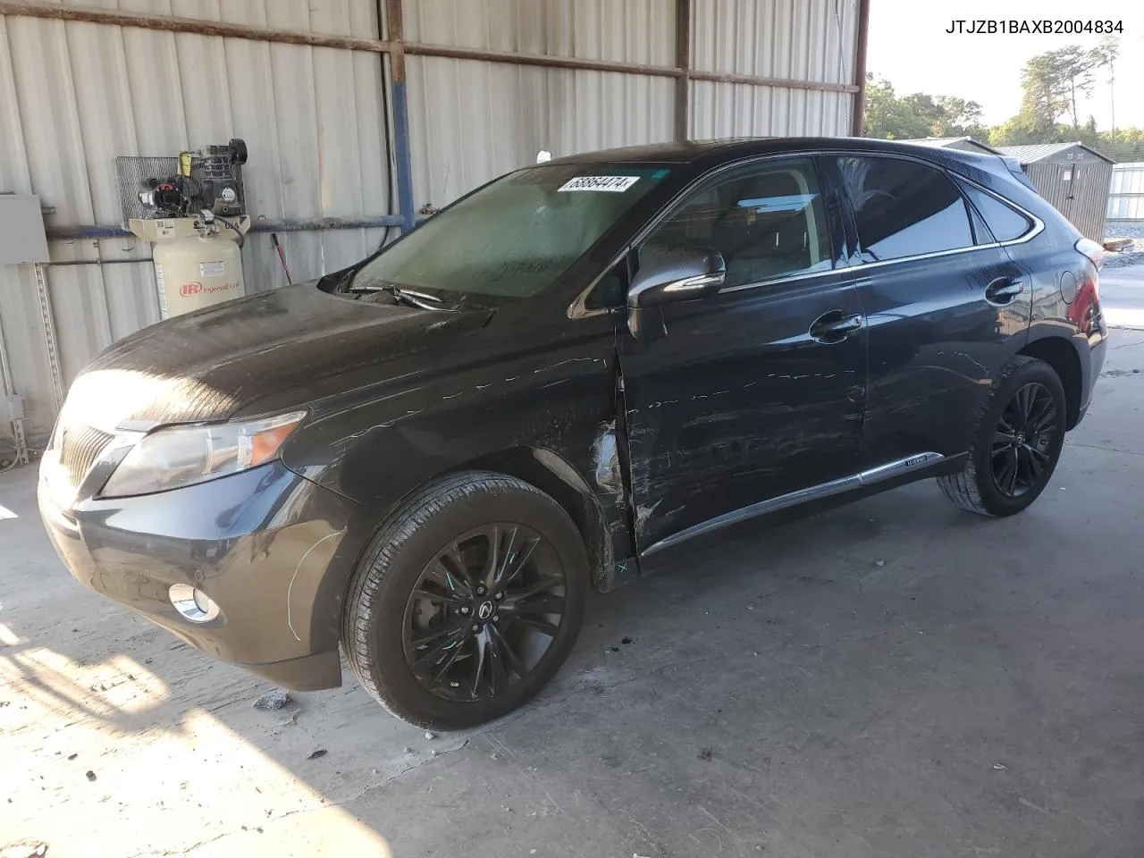 JTJZB1BAXB2004834 2011 Lexus Rx 450H