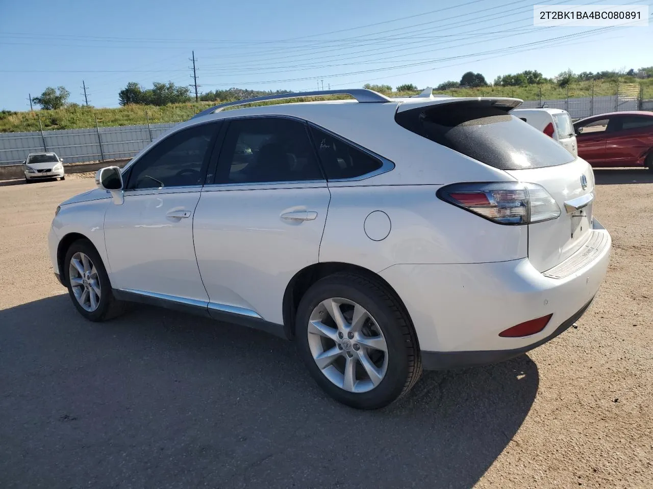 2011 Lexus Rx 350 VIN: 2T2BK1BA4BC080891 Lot: 69296214