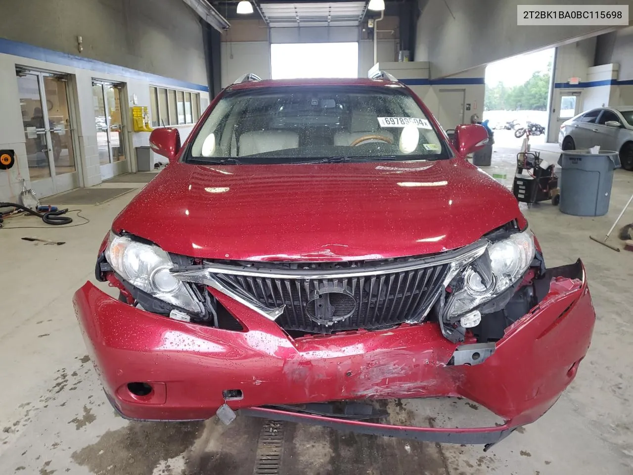 2T2BK1BA0BC115698 2011 Lexus Rx 350