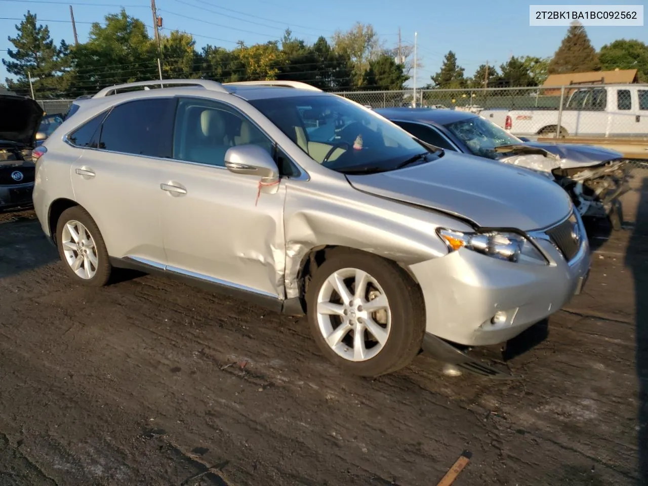 2T2BK1BA1BC092562 2011 Lexus Rx 350