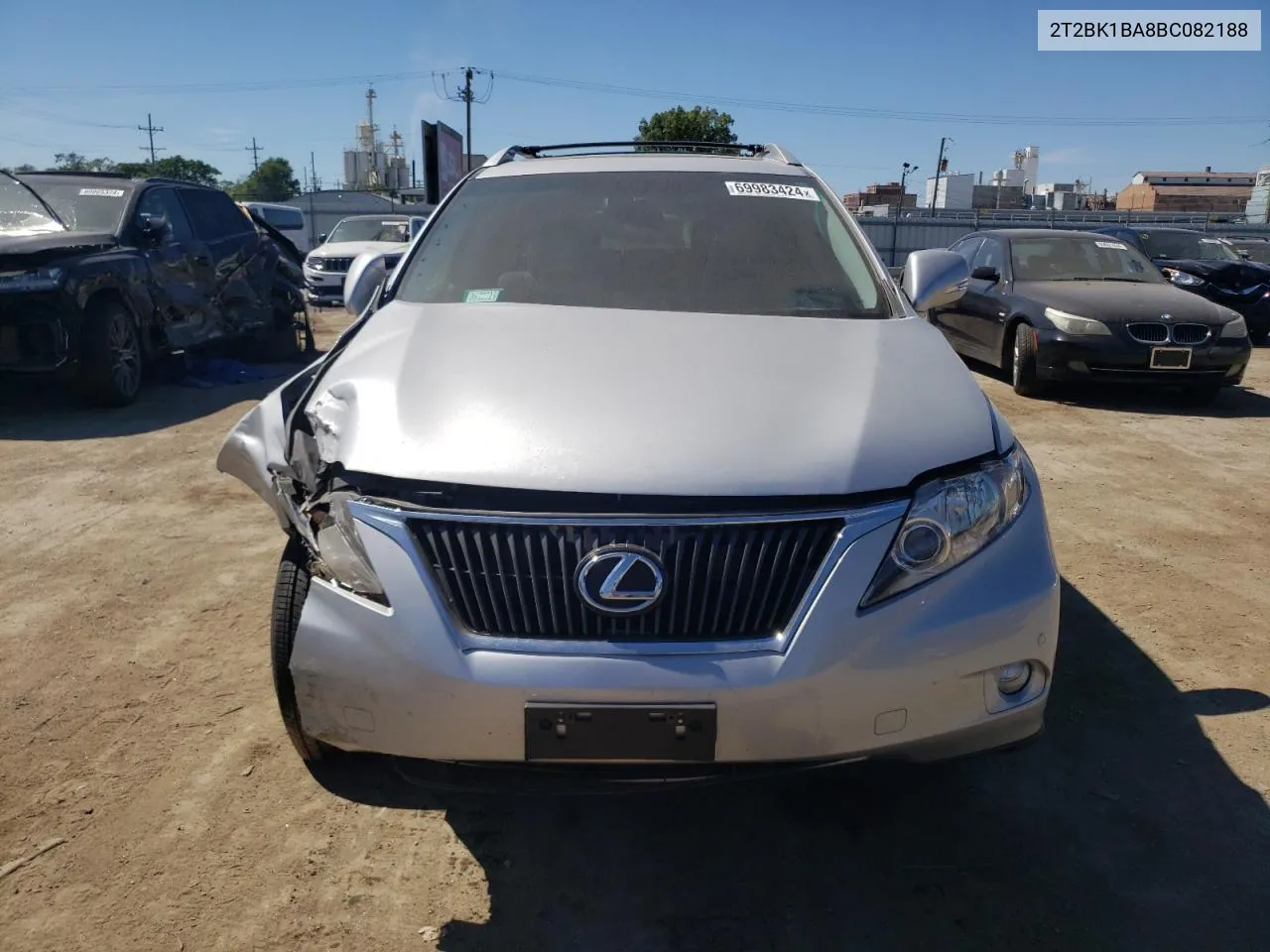 2011 Lexus Rx 350 VIN: 2T2BK1BA8BC082188 Lot: 69983424