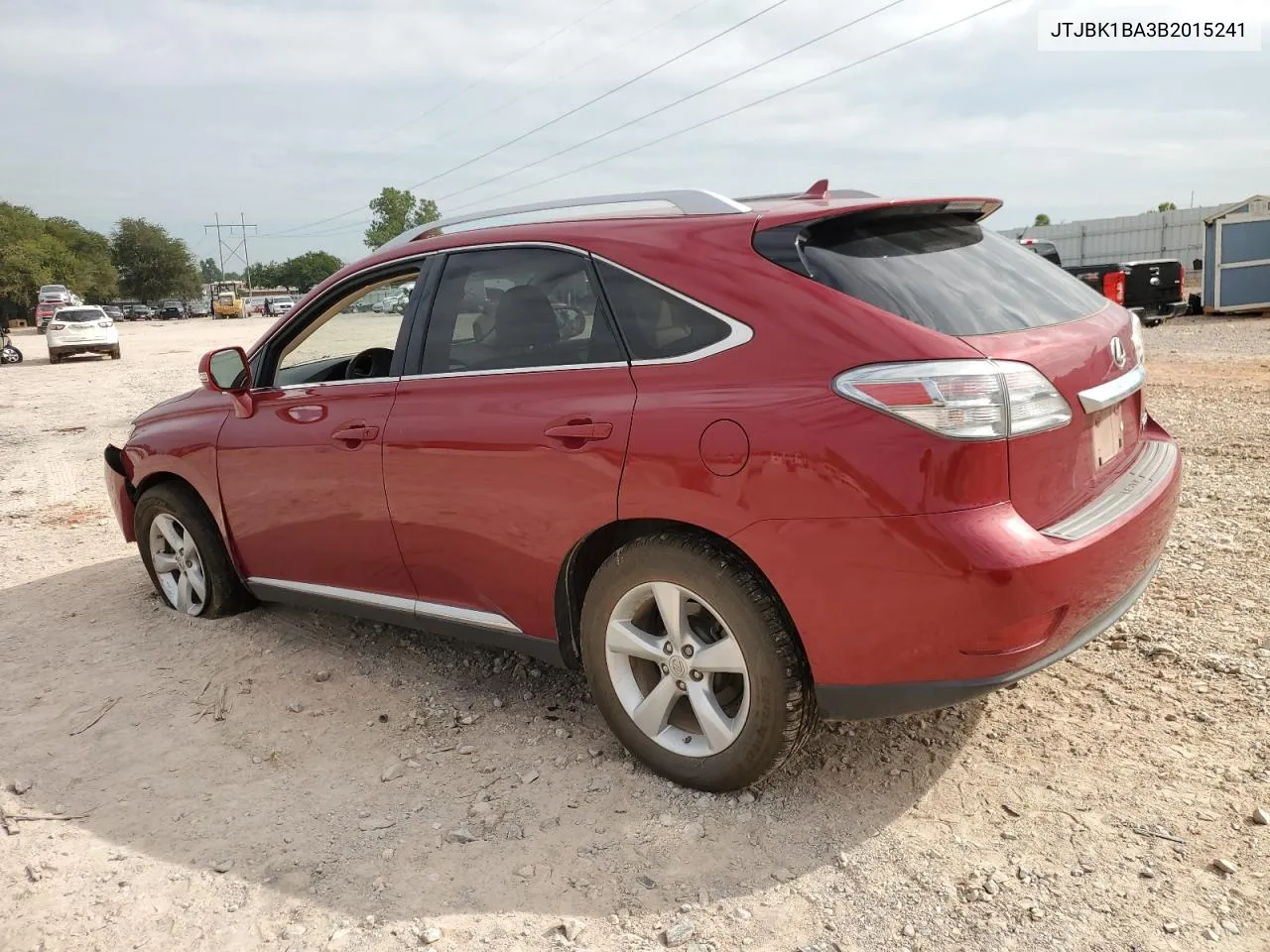 2011 Lexus Rx 350 VIN: JTJBK1BA3B2015241 Lot: 70028024