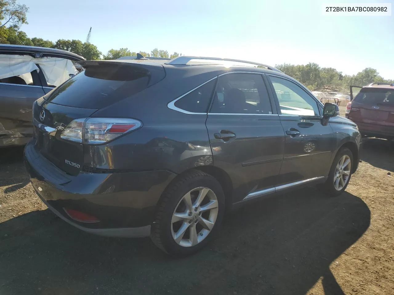 2011 Lexus Rx 350 VIN: 2T2BK1BA7BC080982 Lot: 70306024