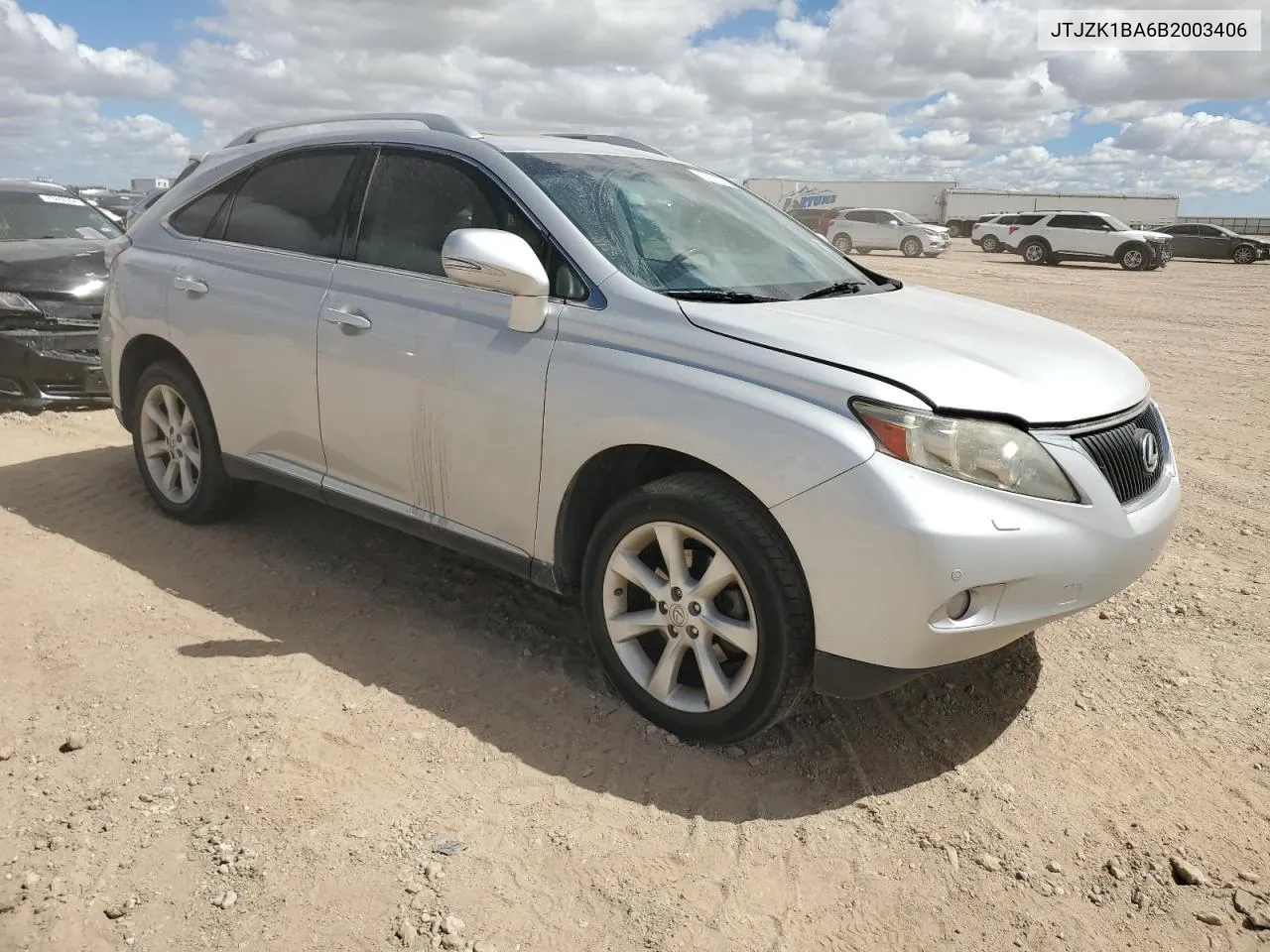 JTJZK1BA6B2003406 2011 Lexus Rx 350