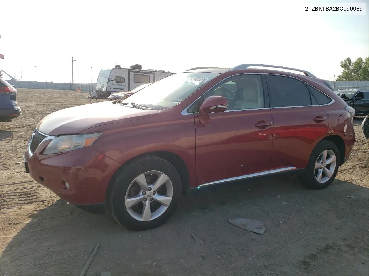 2011 Lexus Rx 350 VIN: 2T2BK1BA2BC090089 Lot: 70420834