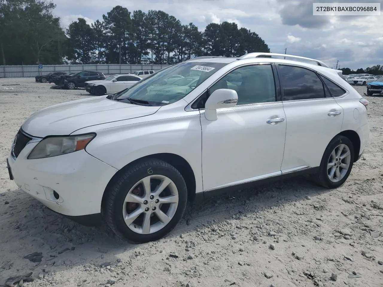 2011 Lexus Rx 350 VIN: 2T2BK1BAXBC096884 Lot: 70479684