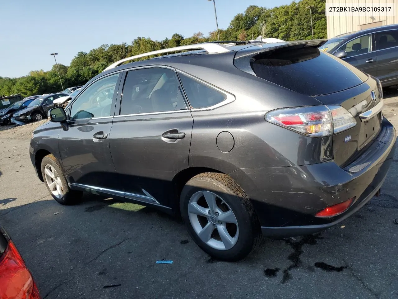 2011 Lexus Rx 350 VIN: 2T2BK1BA9BC109317 Lot: 70597864