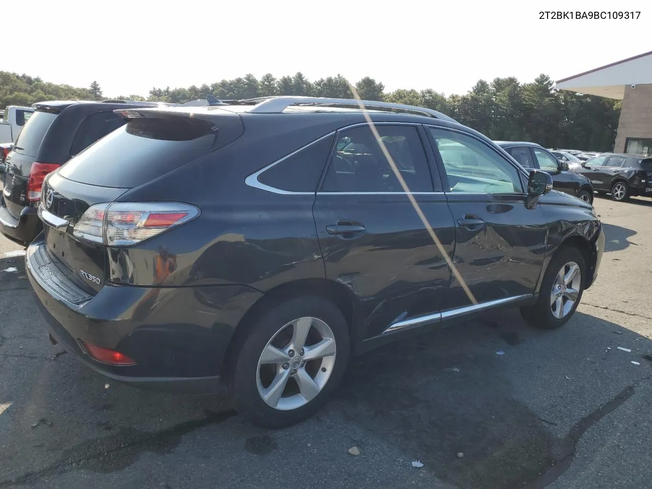 2011 Lexus Rx 350 VIN: 2T2BK1BA9BC109317 Lot: 70597864