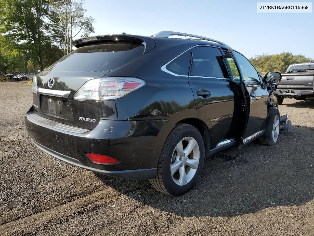 2011 Lexus Rx 350 VIN: 2T2BK1BA6BC116368 Lot: 70863294