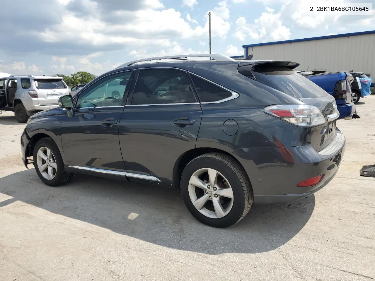 2011 Lexus Rx 350 VIN: 2T2BK1BA6BC105645 Lot: 71009864