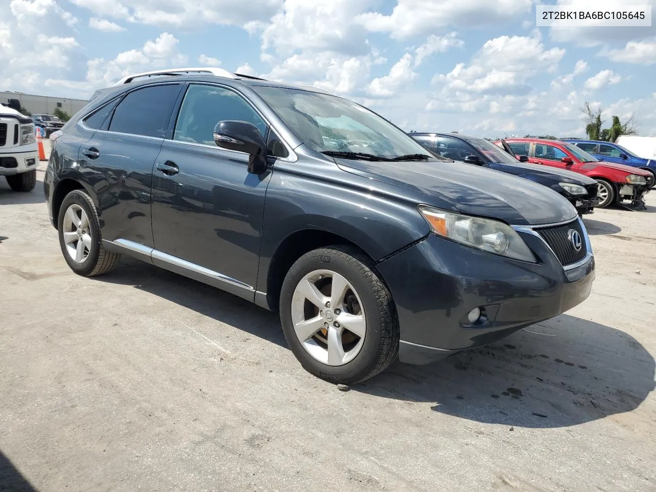 2T2BK1BA6BC105645 2011 Lexus Rx 350