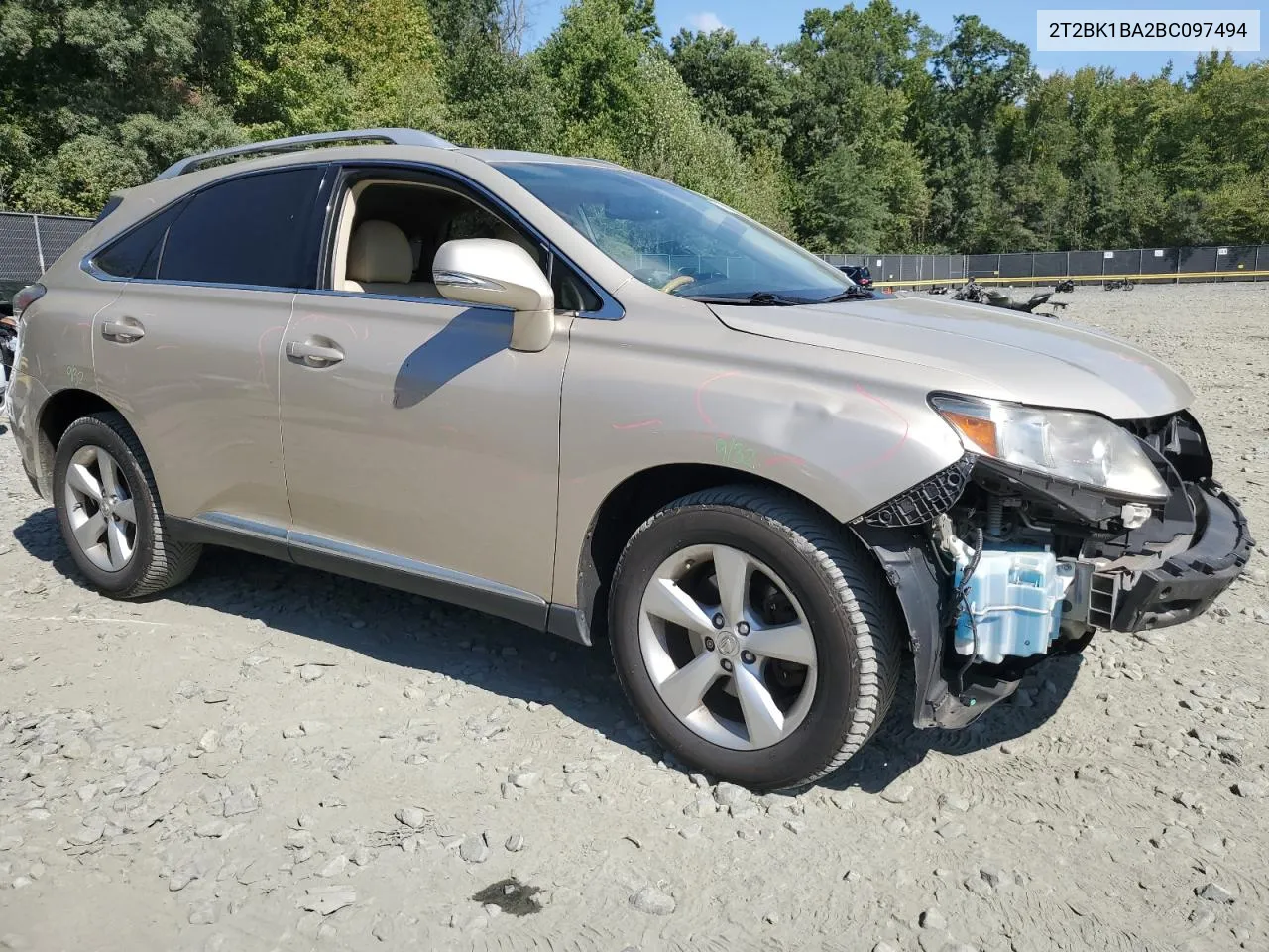 2T2BK1BA2BC097494 2011 Lexus Rx 350