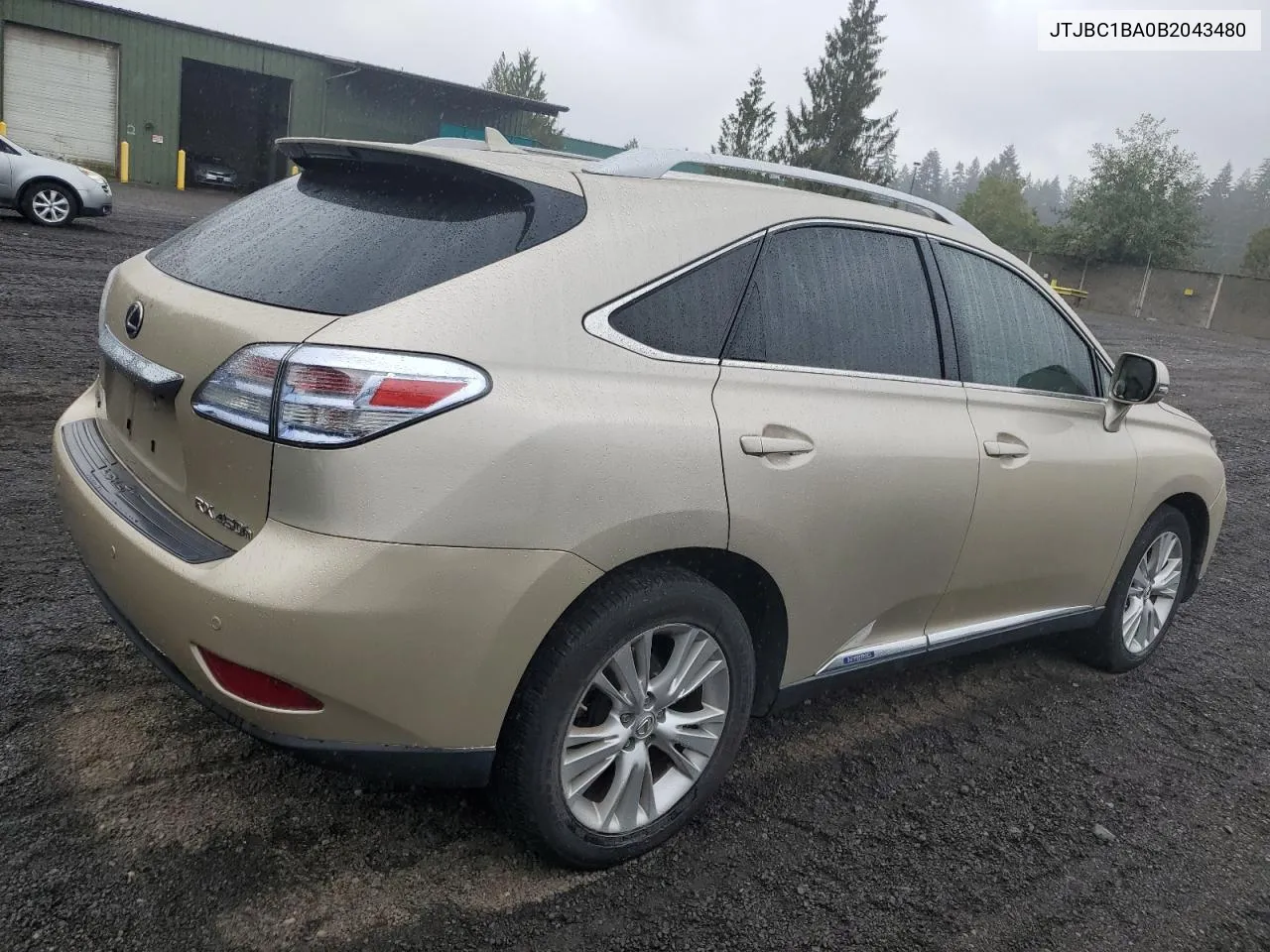 2011 Lexus Rx 450H VIN: JTJBC1BA0B2043480 Lot: 71495404