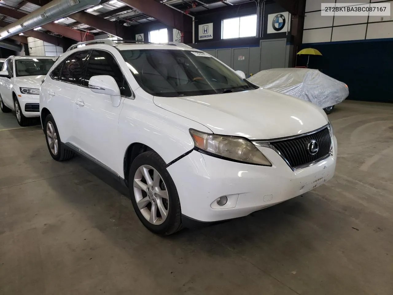 2011 Lexus Rx 350 VIN: 2T2BK1BA3BC087167 Lot: 71829644