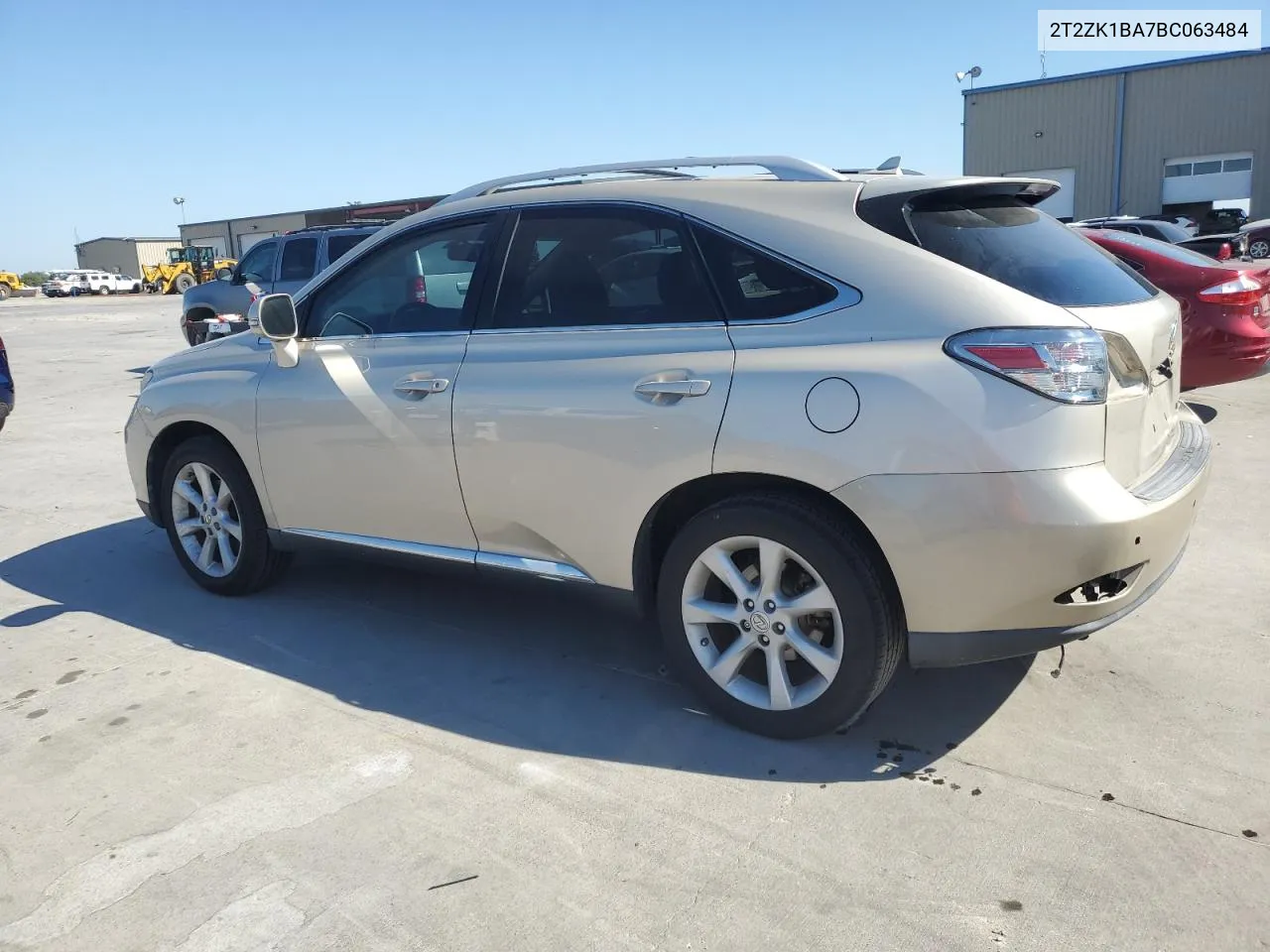 2011 Lexus Rx 350 VIN: 2T2ZK1BA7BC063484 Lot: 71935734