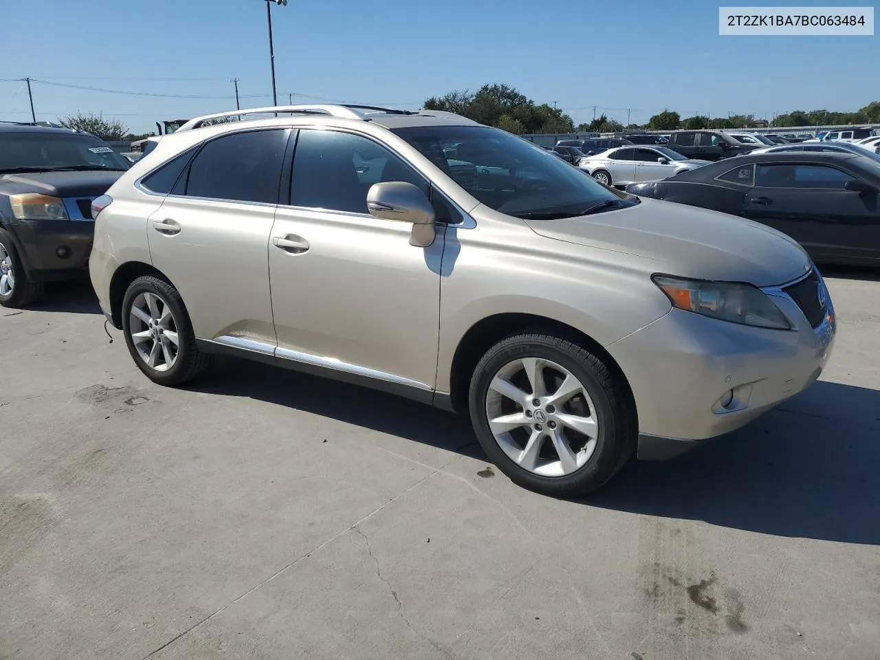 2T2ZK1BA7BC063484 2011 Lexus Rx 350