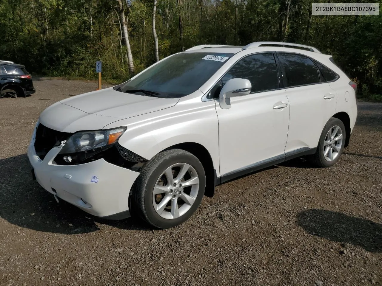 2011 Lexus Rx 350 VIN: 2T2BK1BA8BC107395 Lot: 72229544