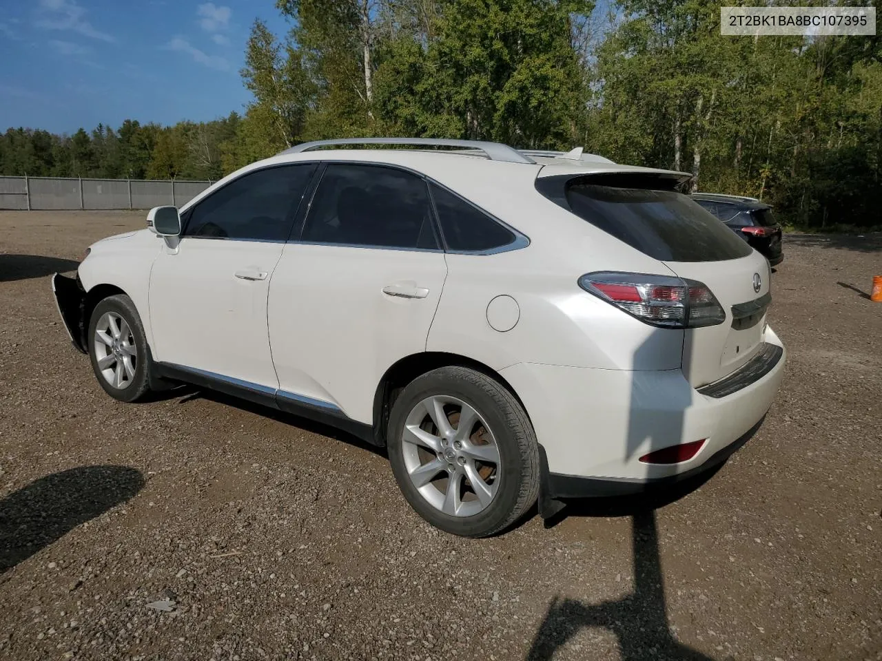 2011 Lexus Rx 350 VIN: 2T2BK1BA8BC107395 Lot: 72229544