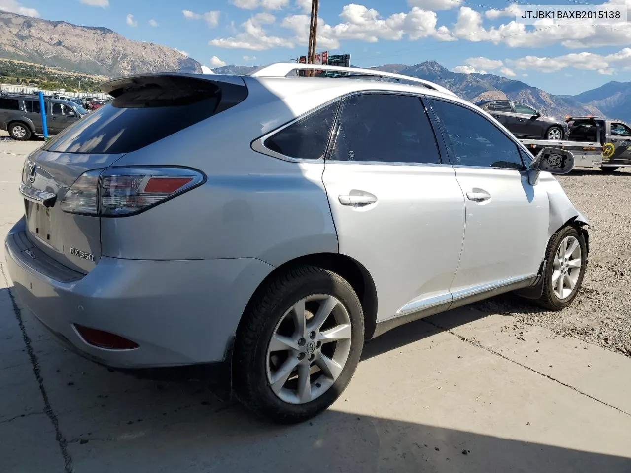 2011 Lexus Rx 350 VIN: JTJBK1BAXB2015138 Lot: 72255634