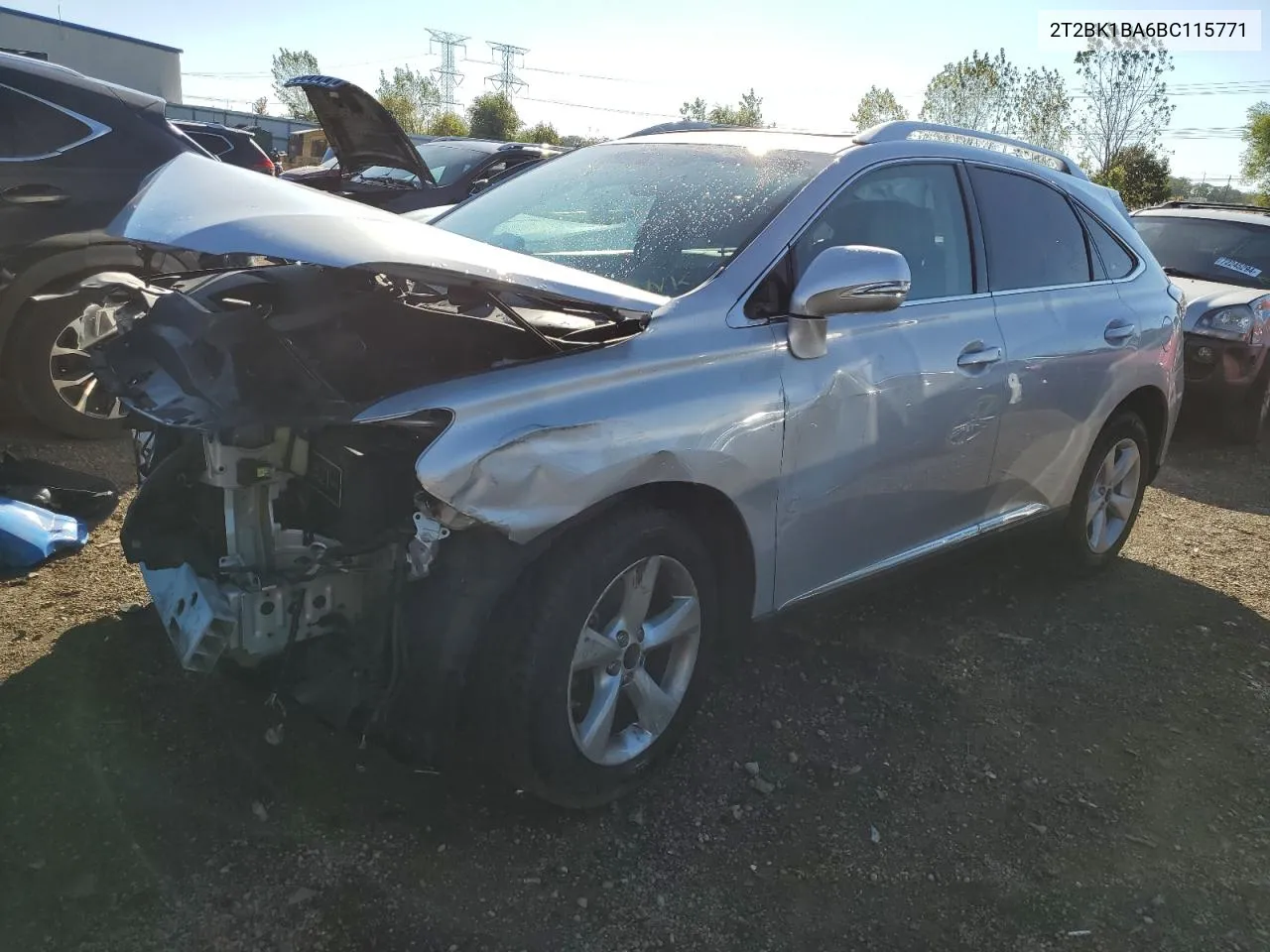 2T2BK1BA6BC115771 2011 Lexus Rx 350