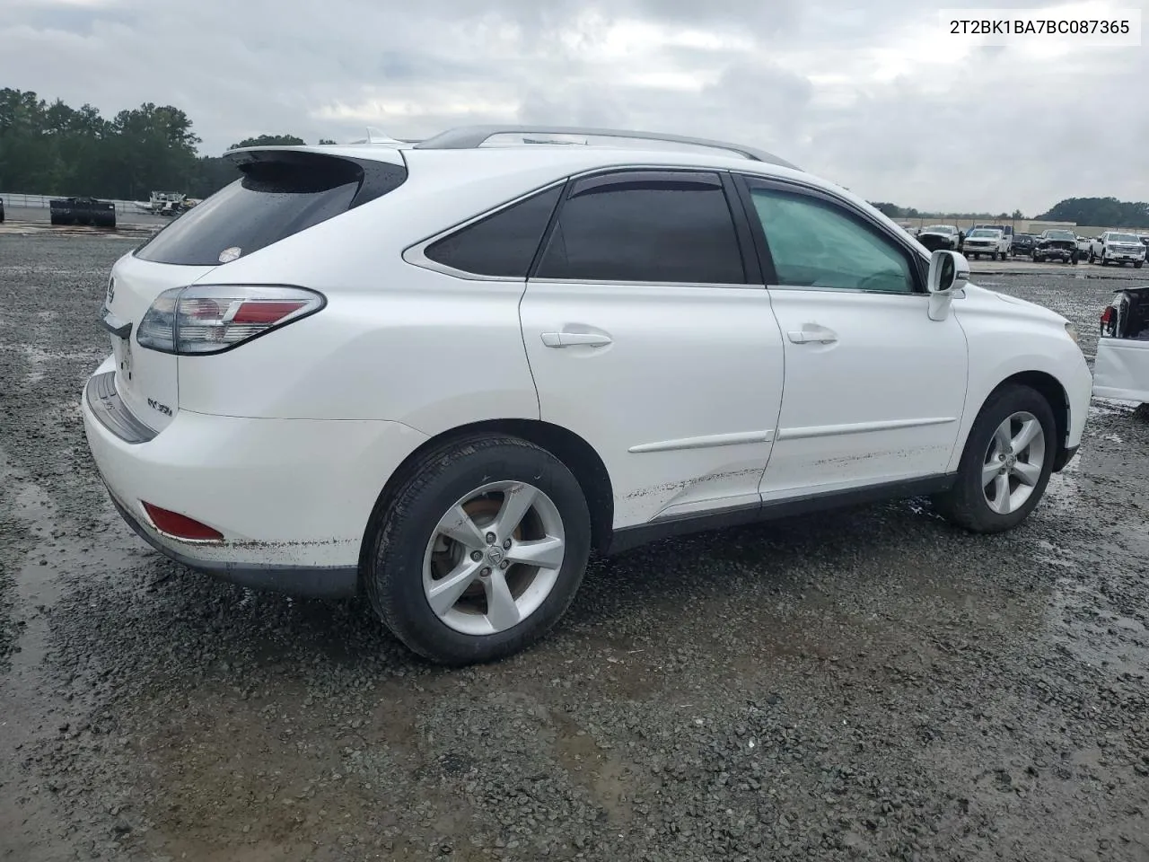 2011 Lexus Rx 350 VIN: 2T2BK1BA7BC087365 Lot: 72536174