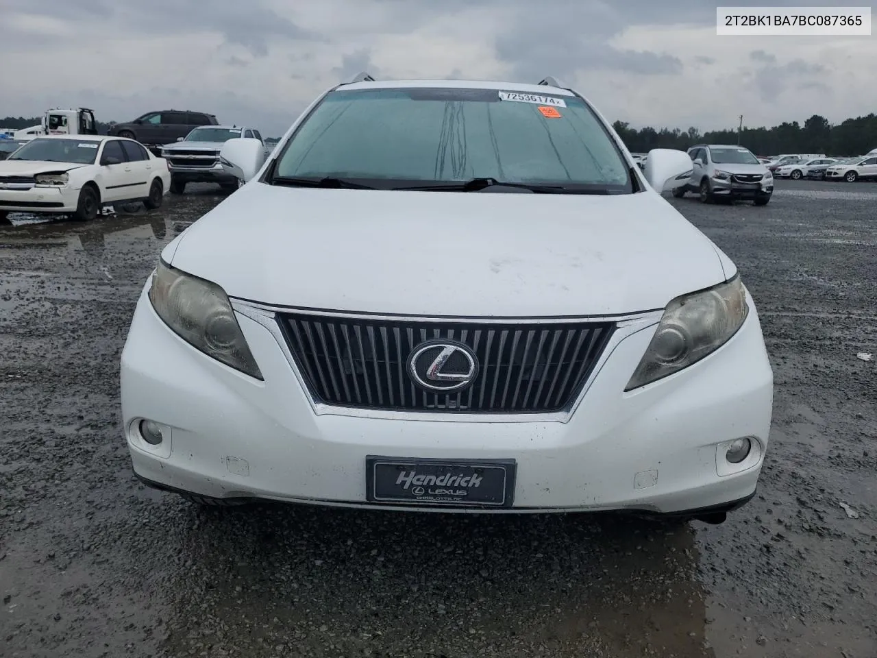 2T2BK1BA7BC087365 2011 Lexus Rx 350