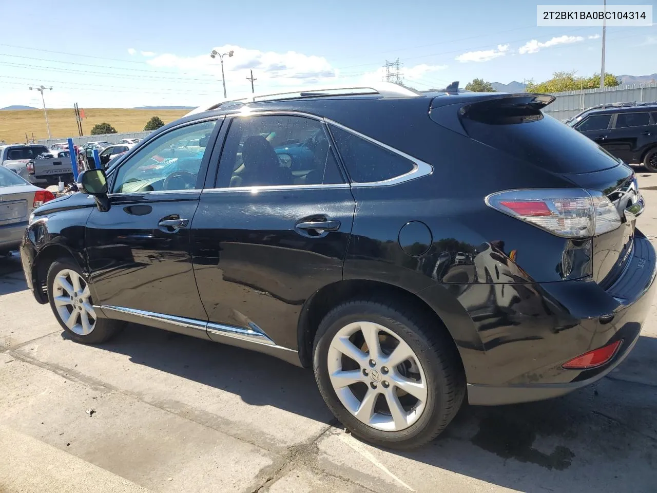 2T2BK1BA0BC104314 2011 Lexus Rx 350