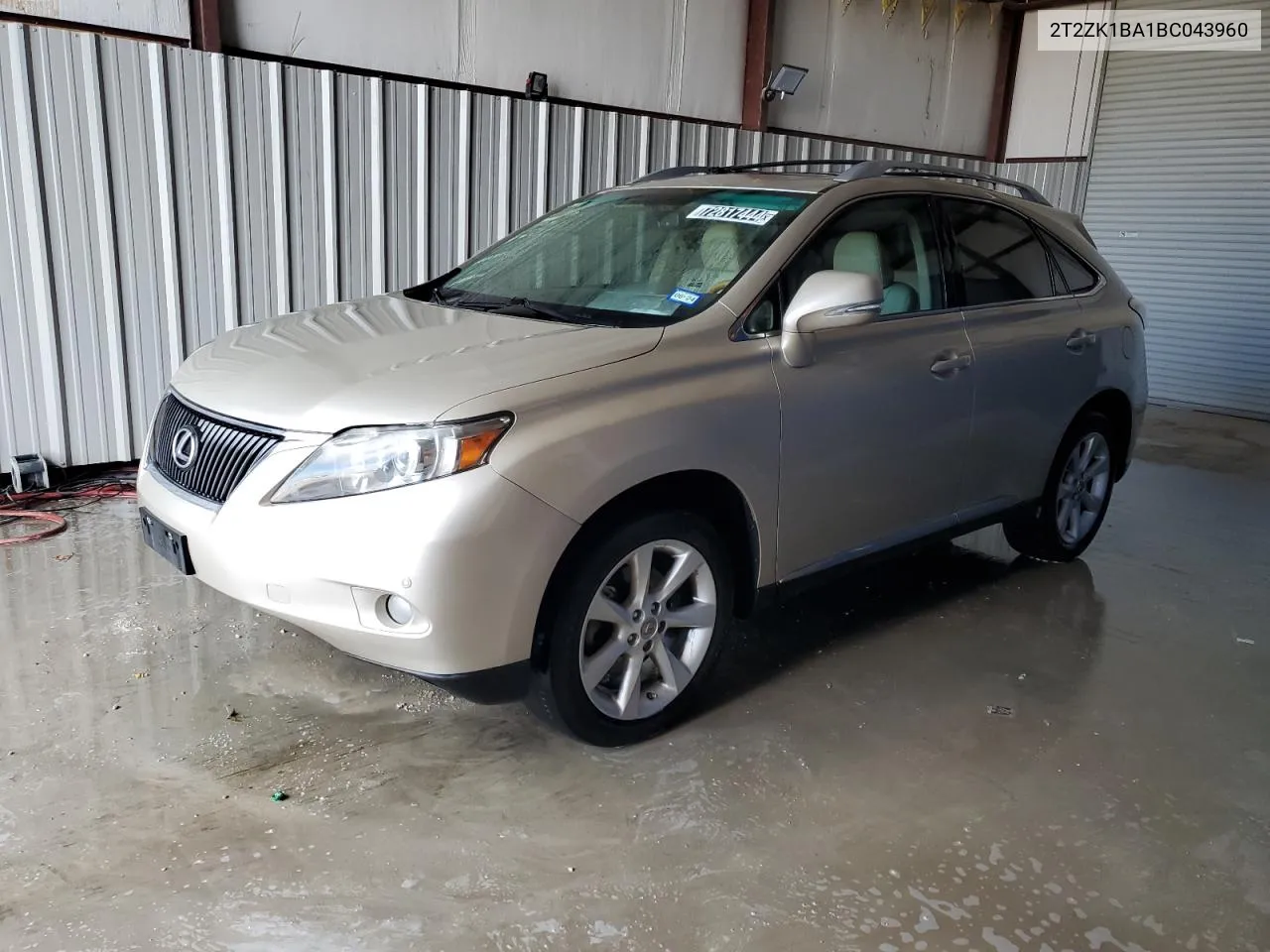 2011 Lexus Rx 350 VIN: 2T2ZK1BA1BC043960 Lot: 72817444