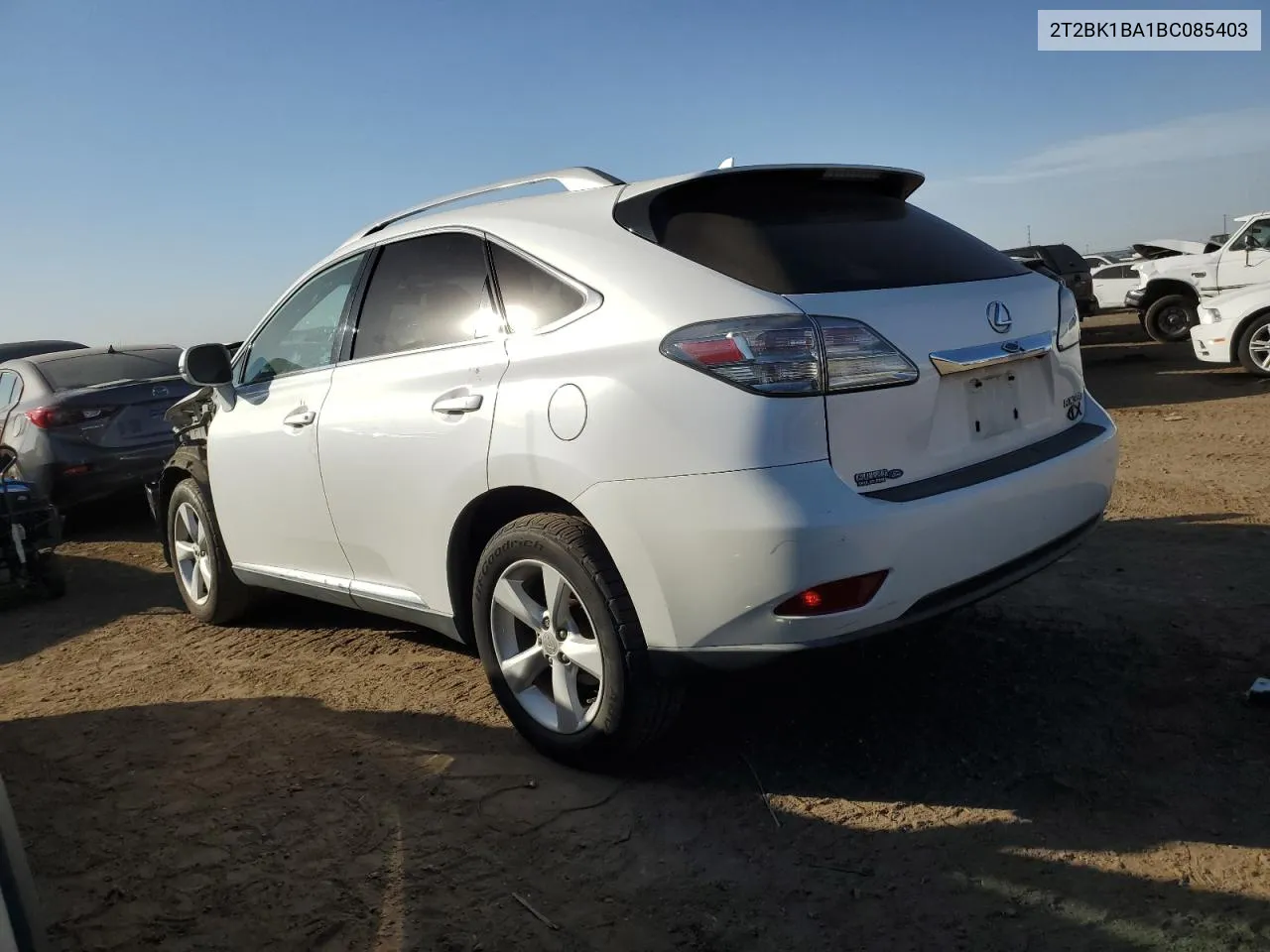 2011 Lexus Rx 350 VIN: 2T2BK1BA1BC085403 Lot: 73358884