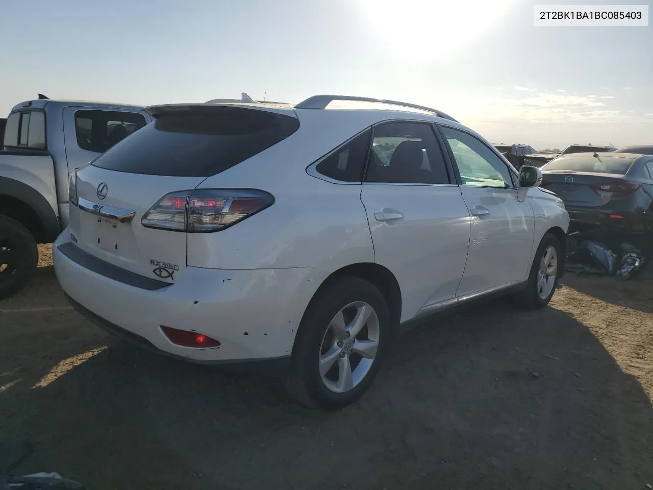 2011 Lexus Rx 350 VIN: 2T2BK1BA1BC085403 Lot: 73358884